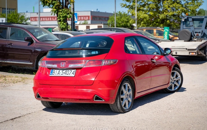 Honda Civic cena 21900 przebieg: 91900, rok produkcji 2010 z Białystok małe 191